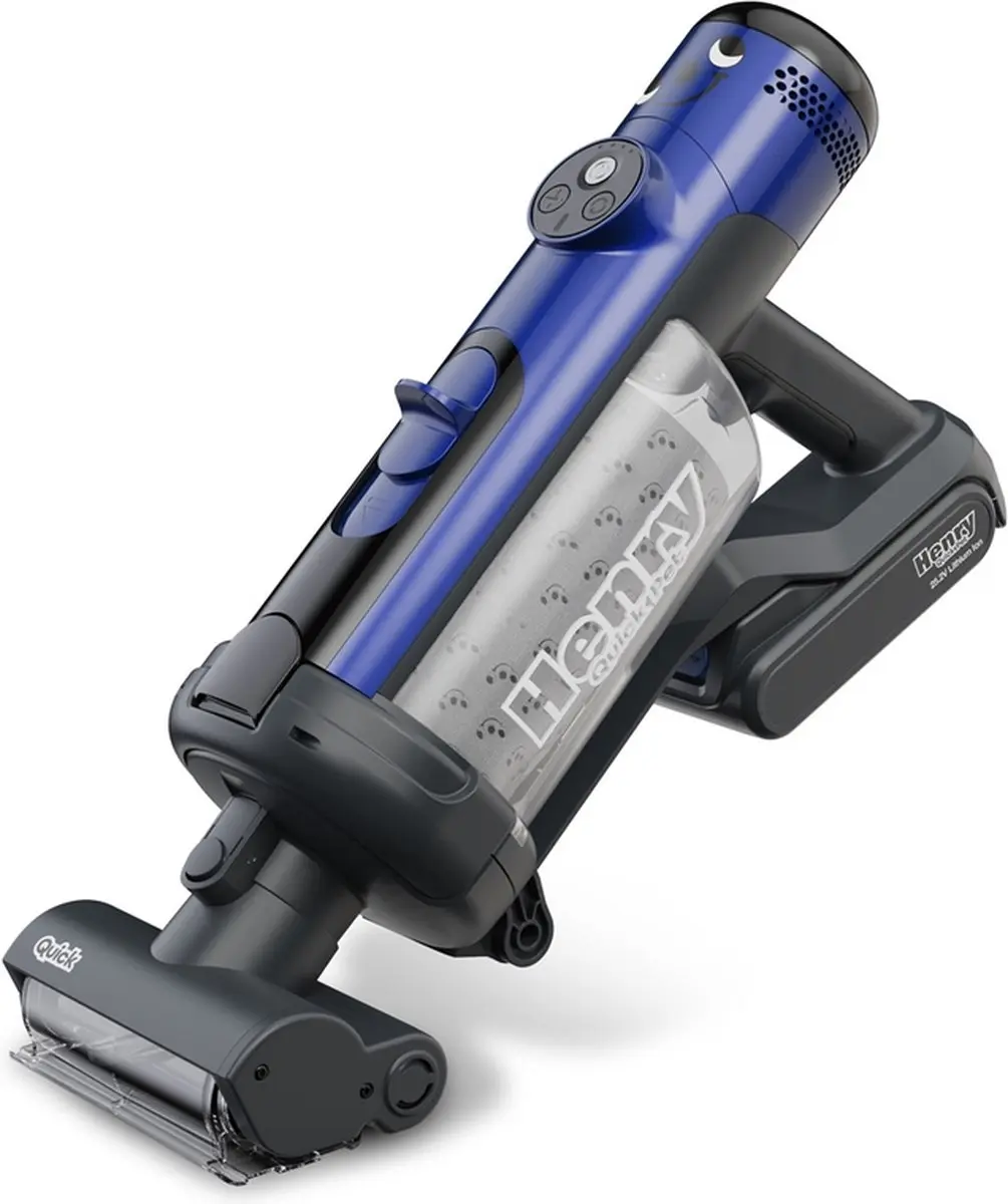 Numatic Henry Quick Pet HEN100B Draadloze Stofzuiger - Blauw