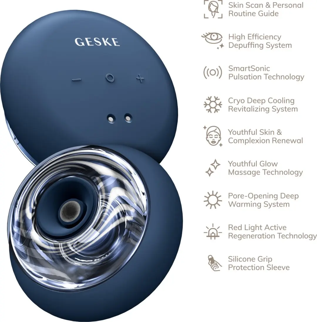 GESKE SmartAppGuided Sonic Massager GK000699MN01 - Midnight - afbeelding 6 van 6