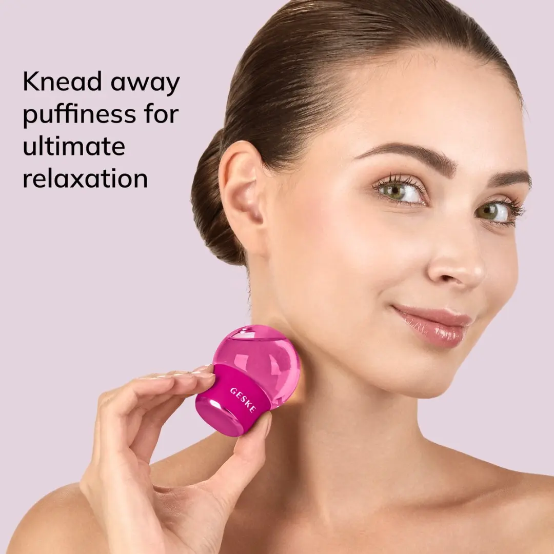 GESKE GK000701MG01 SmartAppGuided Massager 7-in-1 - Magenta
