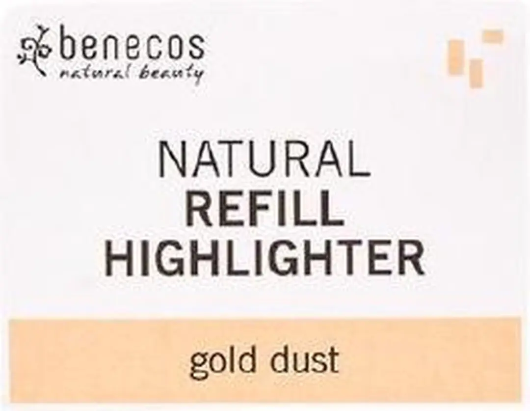 Benecos Refill Highlighter Golddust - 3g - Goud