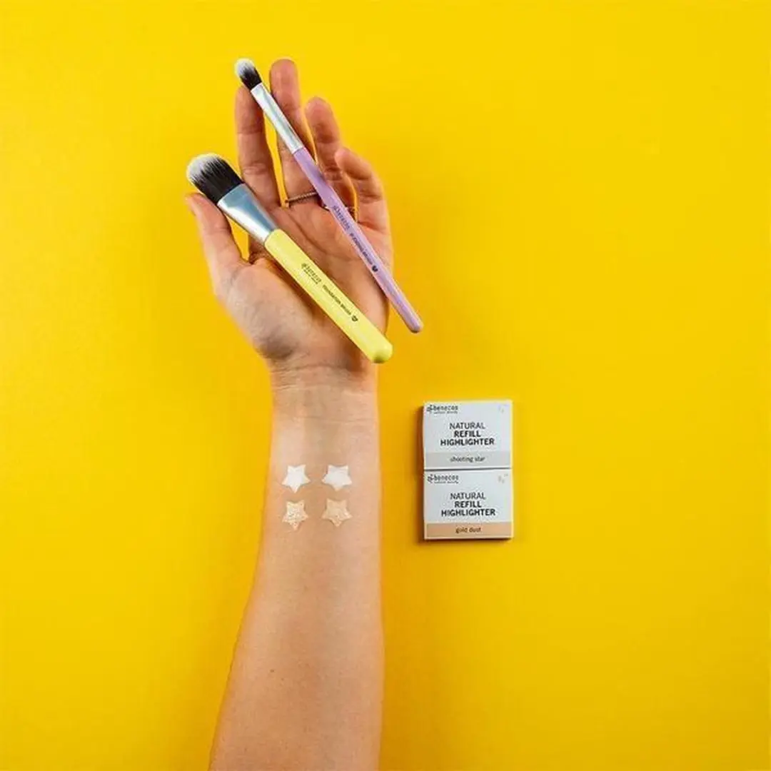 Benecos Refill Highlighter Golddust - 3g - Goud