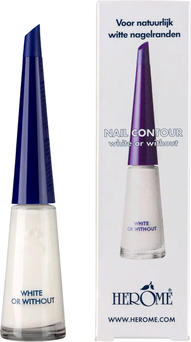 Herome Nail Contour Nagellak Wit 10ml