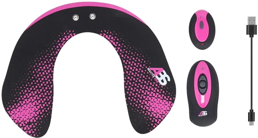 HMS ABS Master Pro Hip Trainer - 4-delig - Zwart/Roze
