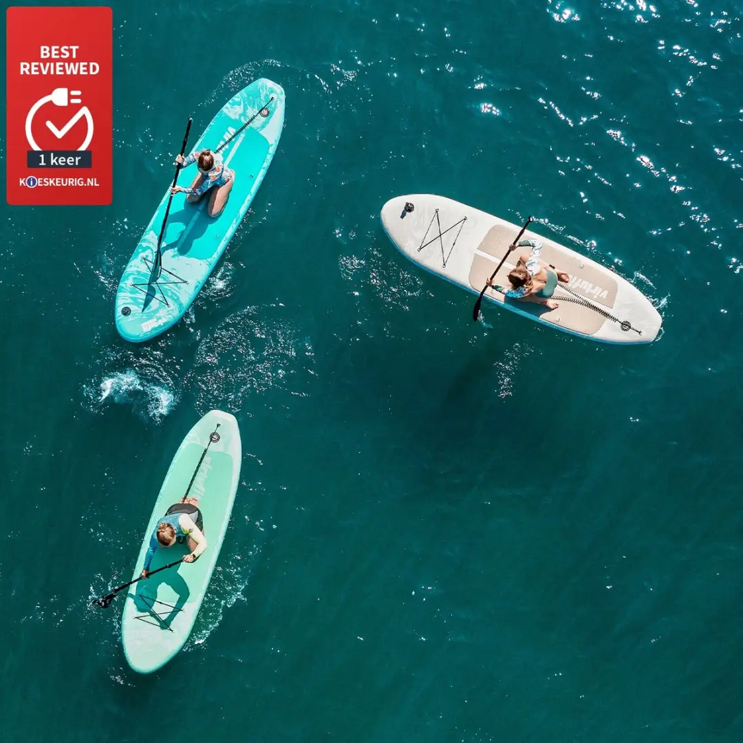Virtufit Ocean Opblaasbaar SUP Board 275cm - Oranje - afbeelding 6 van 6