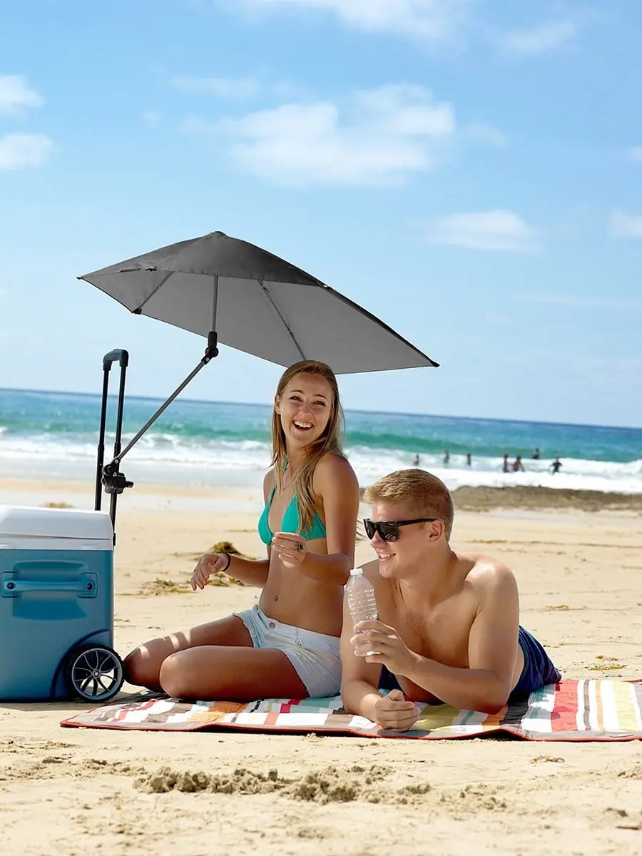 Sport-Brella Versa-Brella Paraplu/Parasol 99cm - Zwart - afbeelding 6 van 6