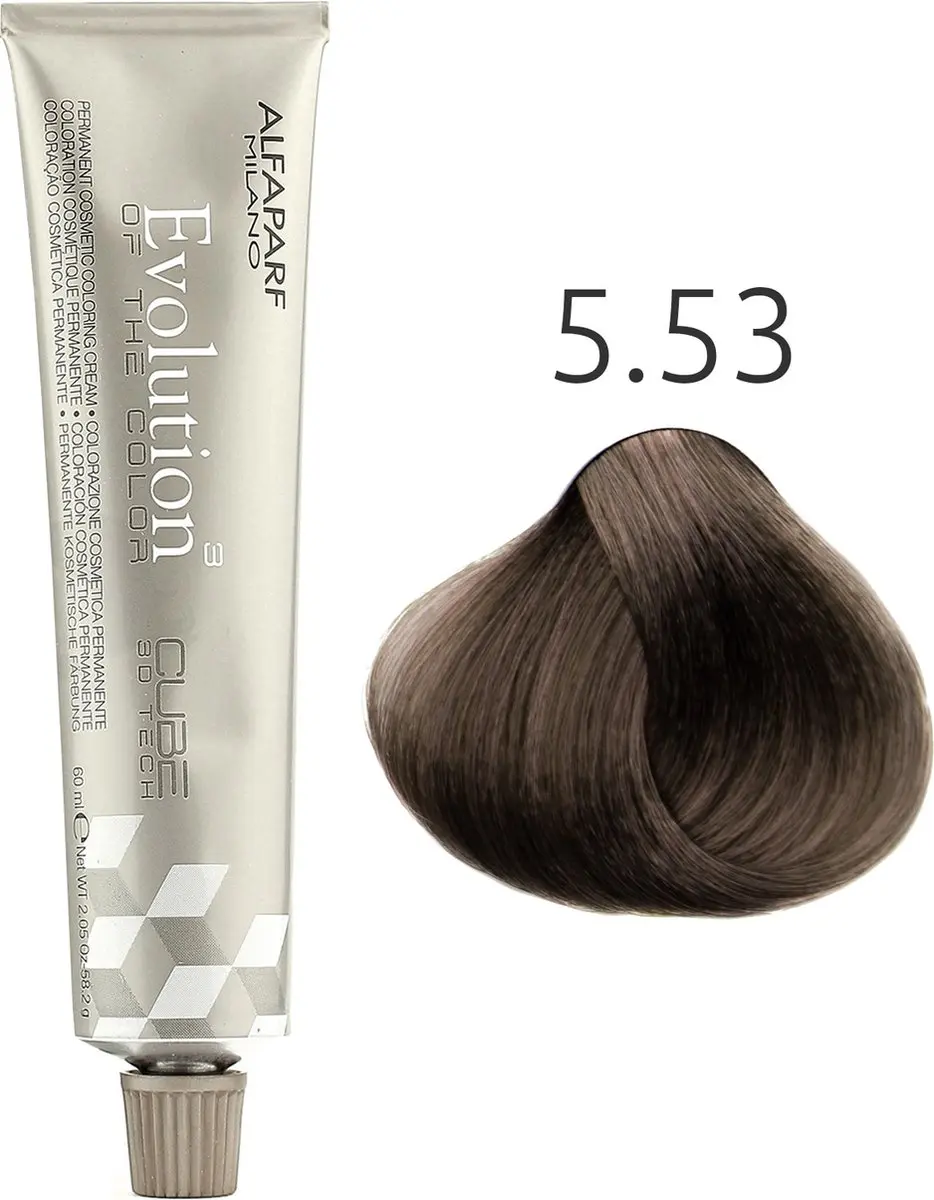Alfaparf Milano Evolution of the Color 5.53 - 60ml - Zwart