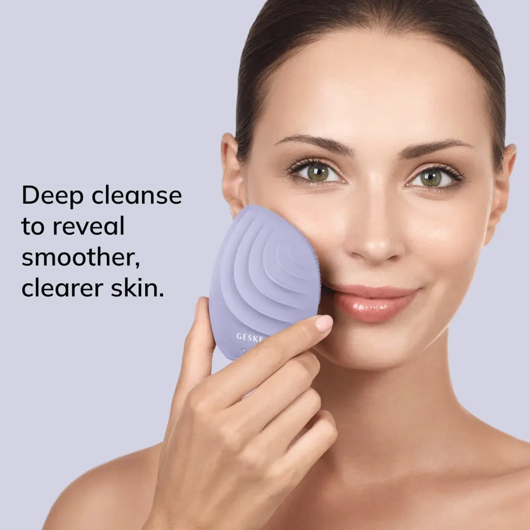 GESKE SmartAppGuided Facial Brush 5-in-1 GK000010PL01 - 14 Snelheden - Paars