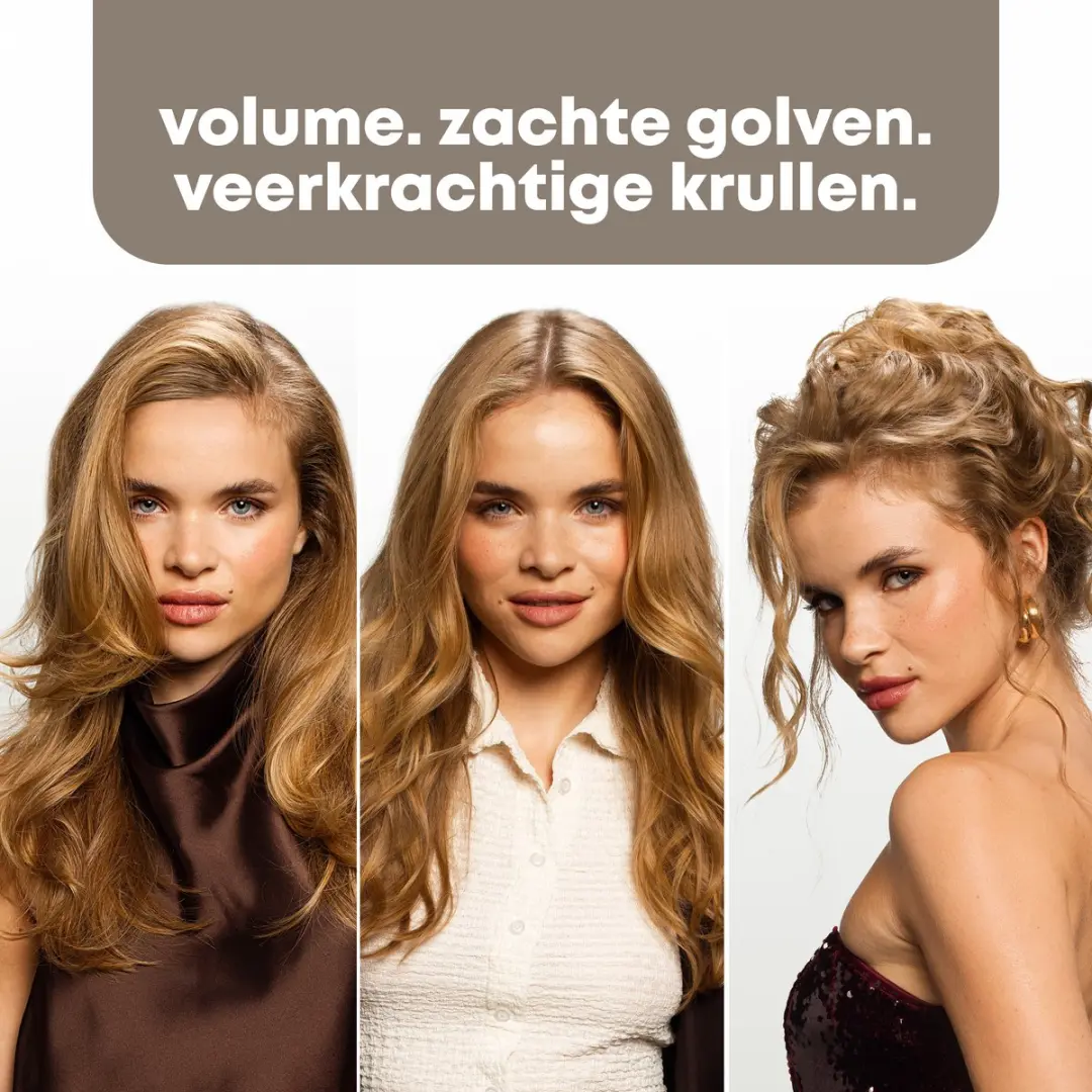 Revamp 3-in-1 Multistyler CL3500 - 150-210° - 38/32/19mm - Zwart
