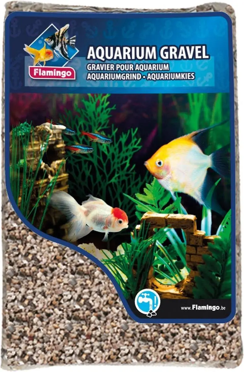 Flamingo Aquarium Grind Licht - Beige 2.5kg