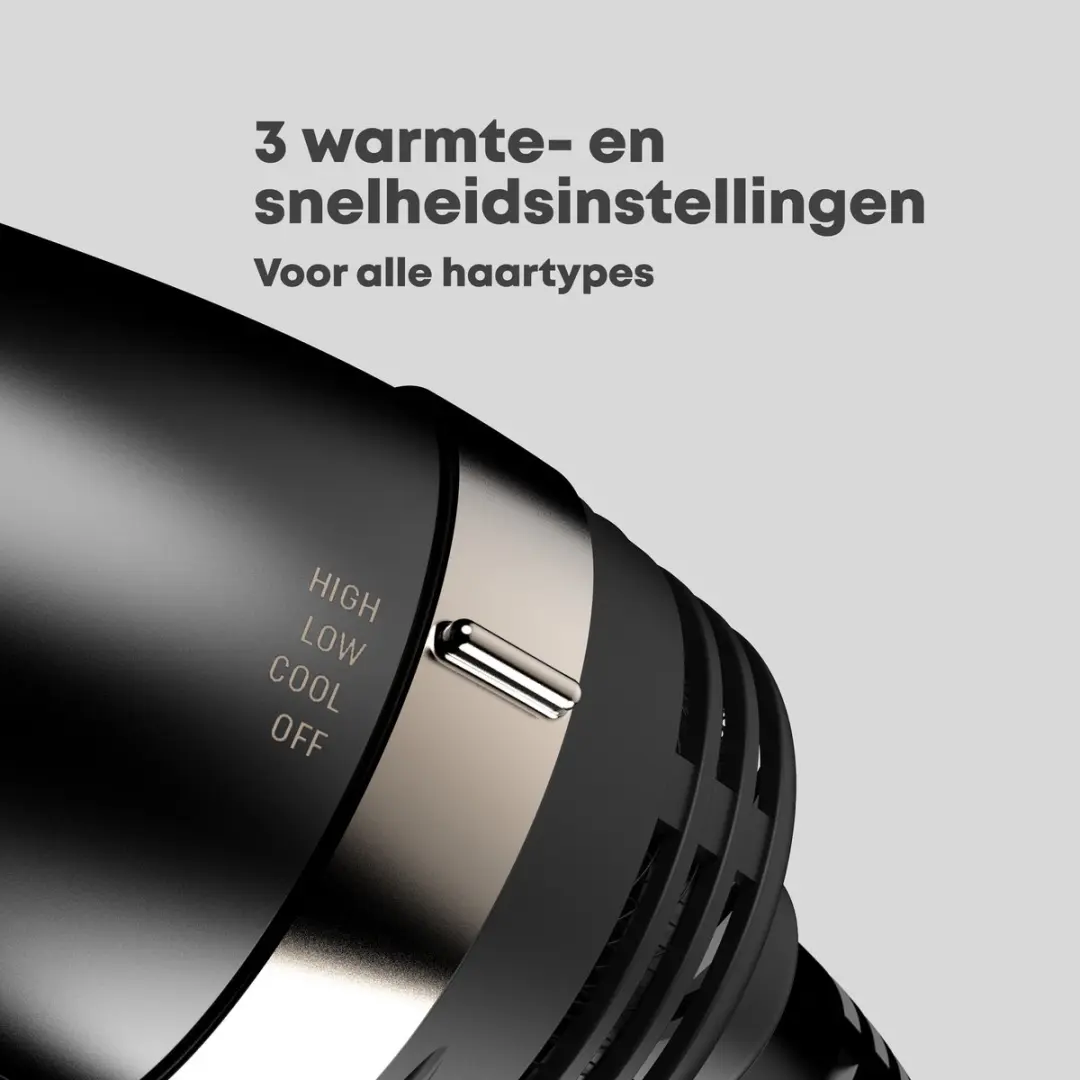 Revamp Progloss DR-1950 Multistyler - 950W - Krulborstel Ø37mm - Zwart