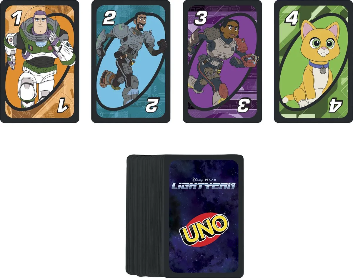 Mattel Games UNO Lightyear Kaartspel - HJC24