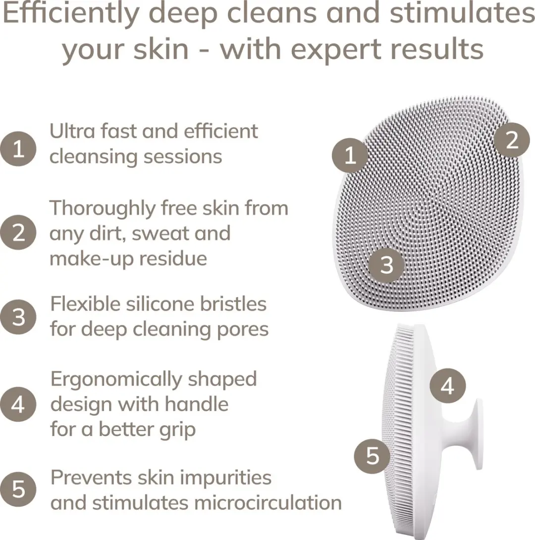 GESKE SmartAppGuided Facial Brush GK000038SL01 - Gezichtsreiniger - Starlight