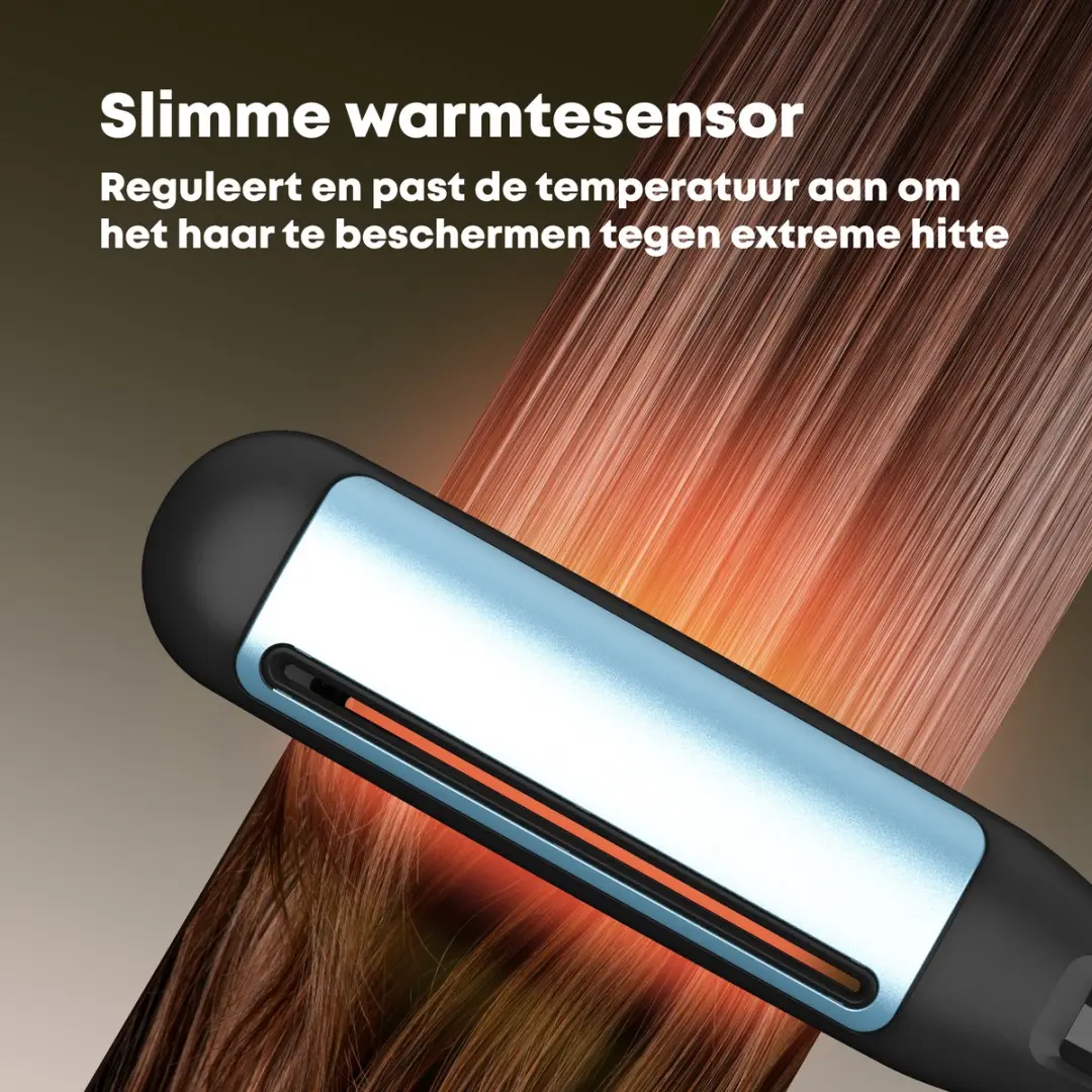 Revamp Keramische Stijltang ST-1800 - 4 standen 80-235°C - Zwart
