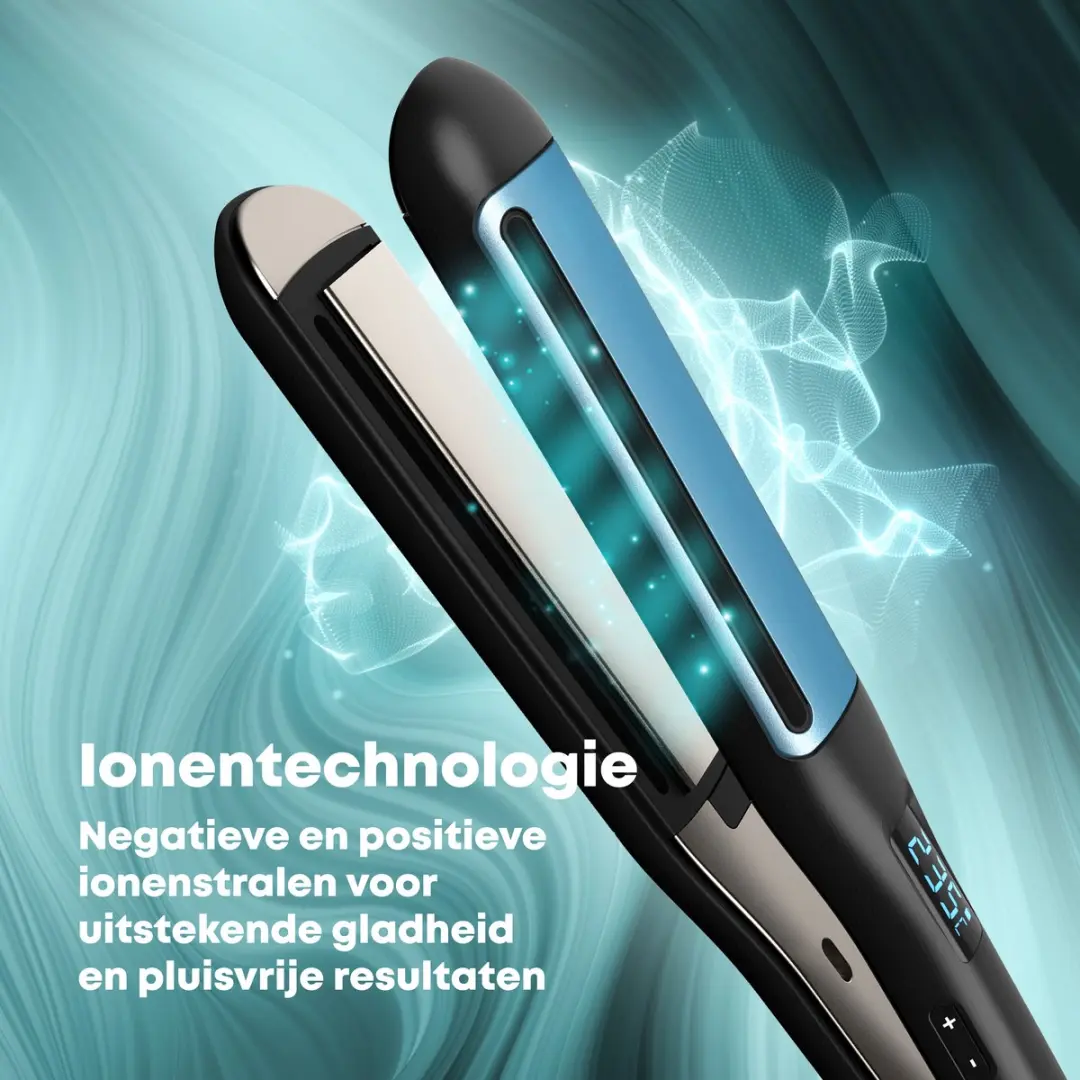 Revamp Keramische Stijltang ST-1800 - 4 standen 80-235°C - Zwart