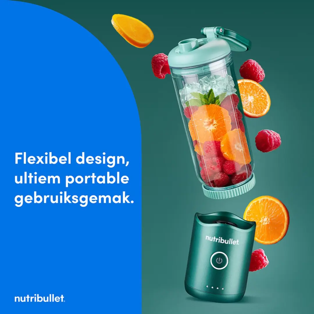 NutriBullet FLEX Draagbare Blender 590ml - Groen