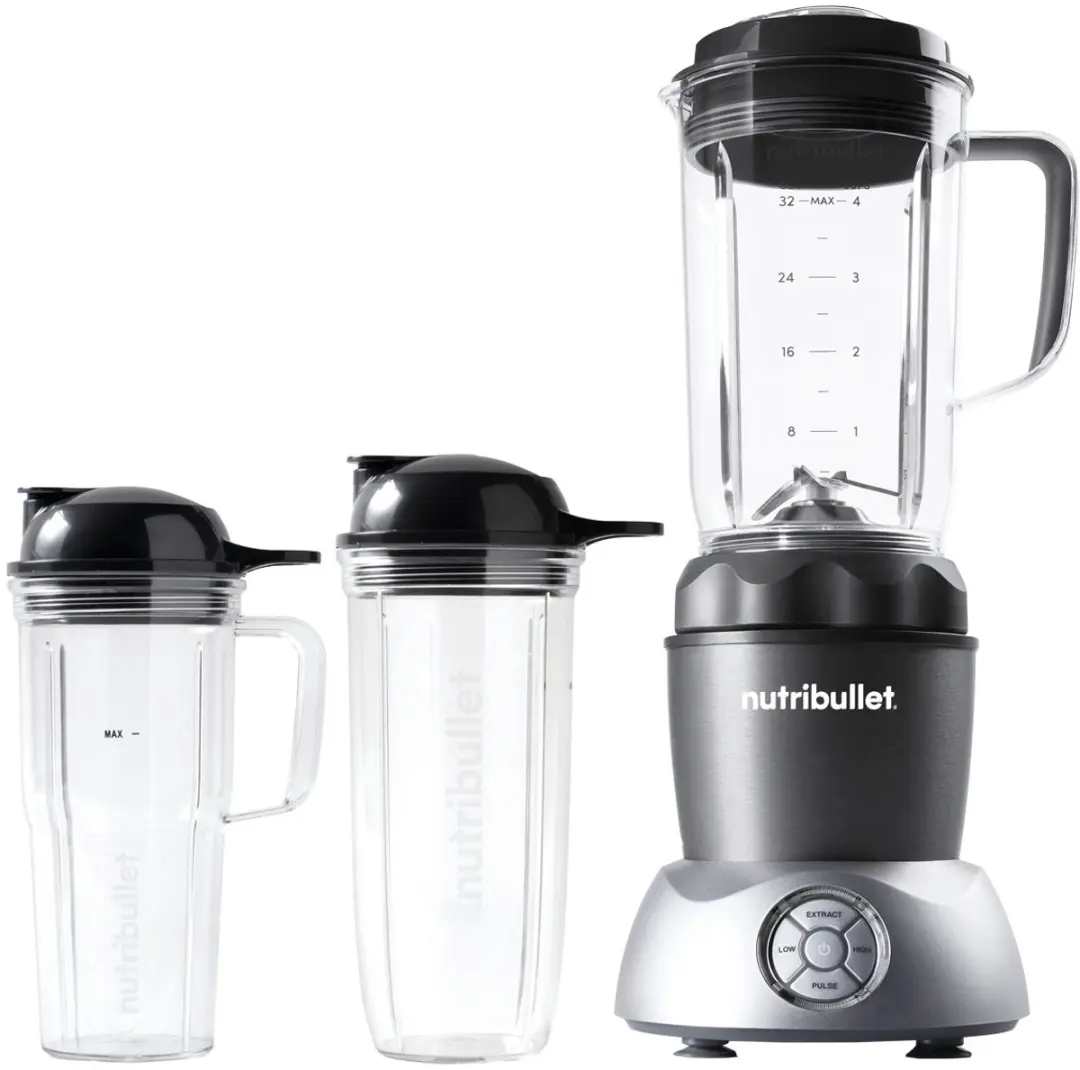 NutriBullet Select Blender 1000W - 900ml - Grijs