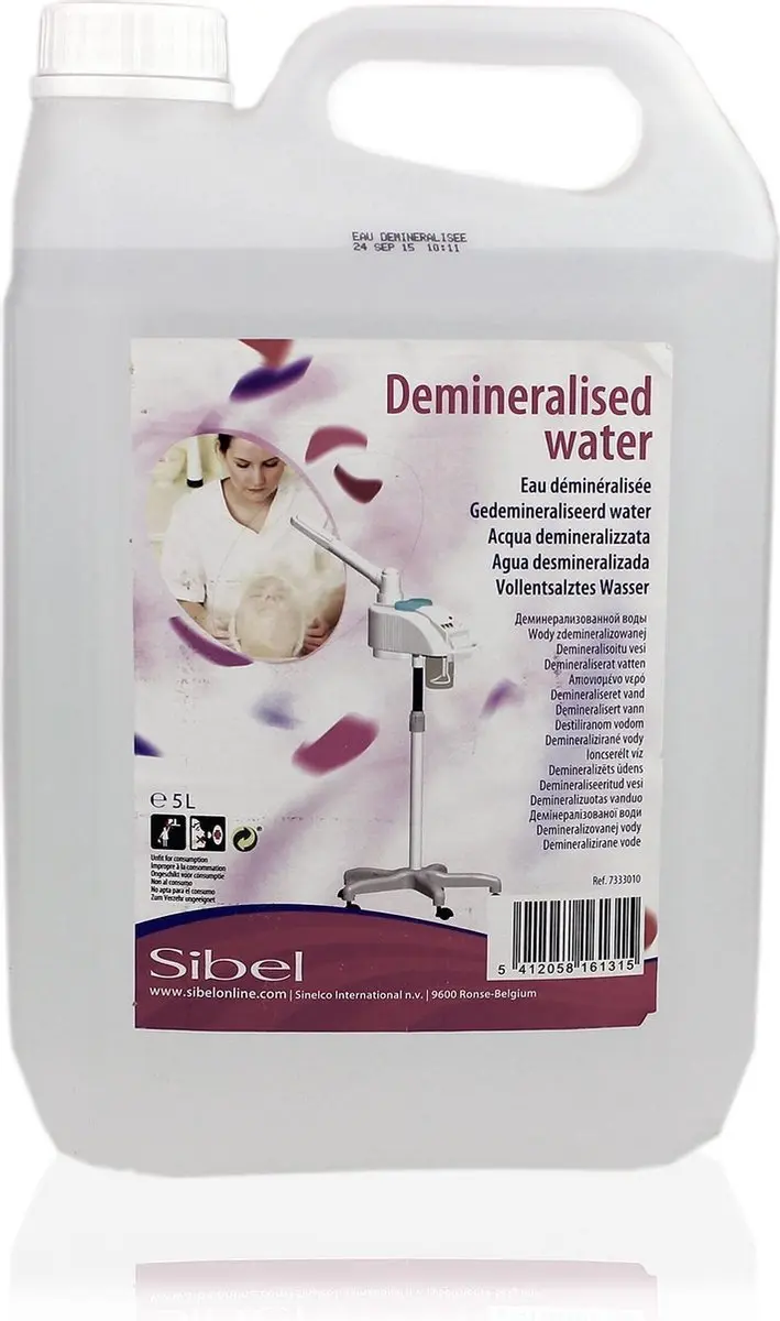 Sibel Gedemineraliseerd Water 5L