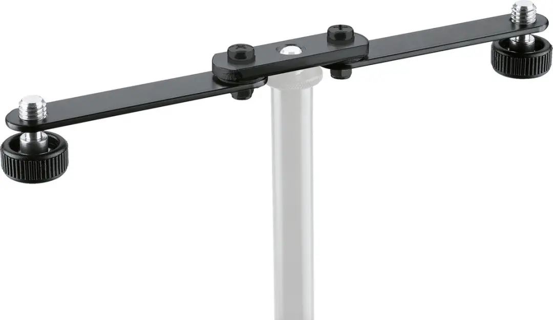 König & Meyer 235/1 Rail Accessoire - 20cm Uittrekbaar - 2 Micros