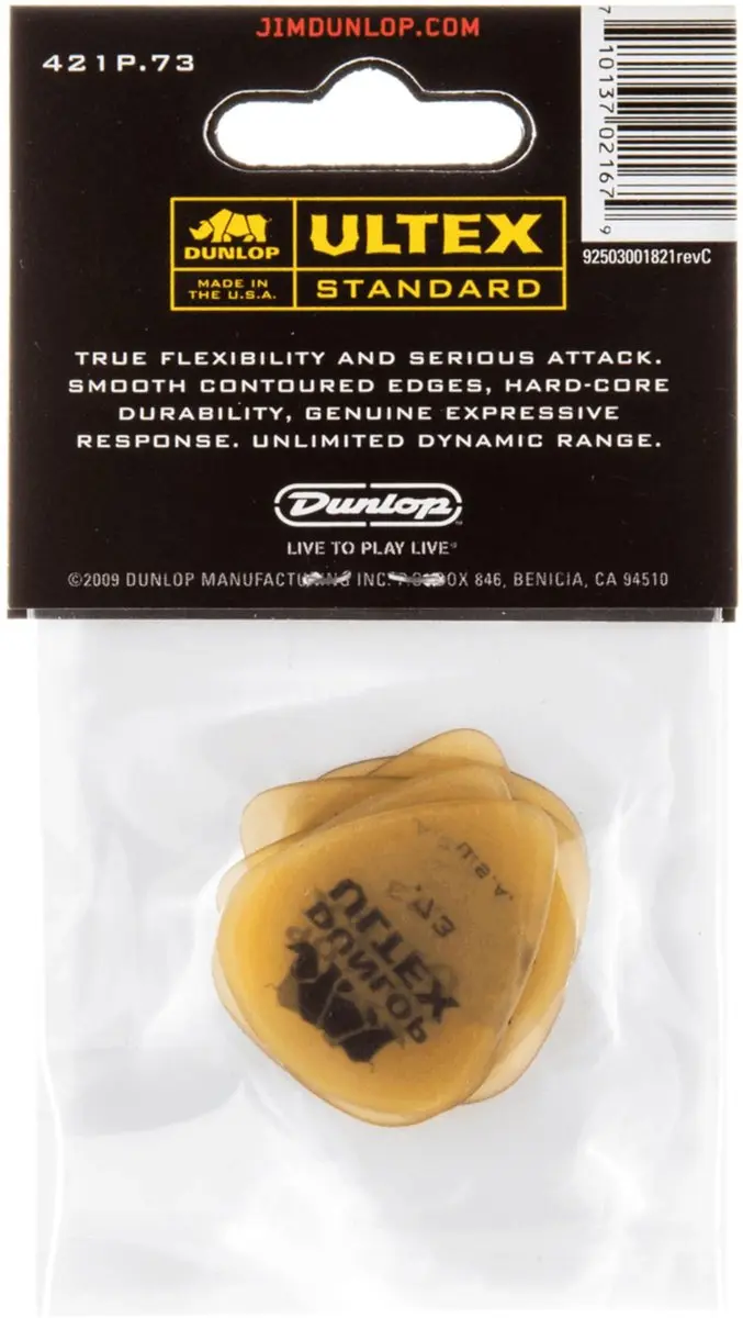 Dunlop Ultex .73 Plectrum - 6 Stuks