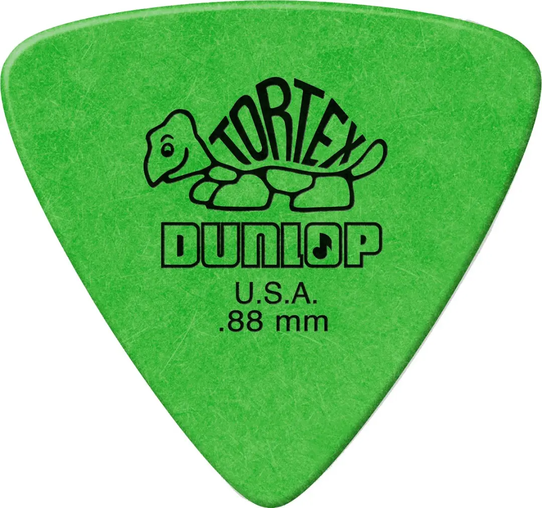 Dunlop Tortex Triangle Plectrum 0.88mm - 6 Stuks