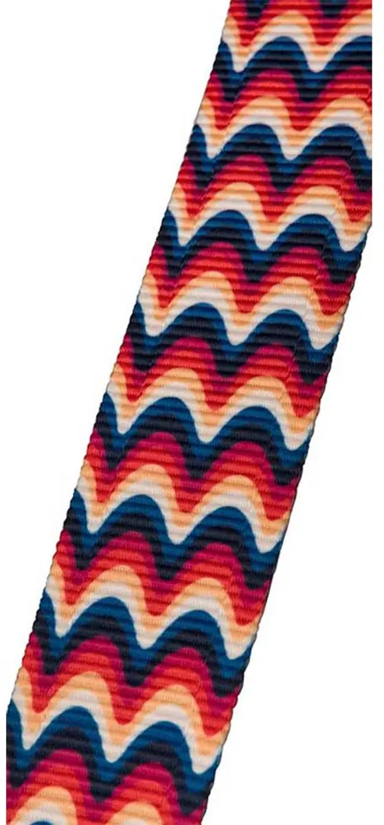 Fender Retro Ribbed Gitaarband Ripple Design - Multicolor