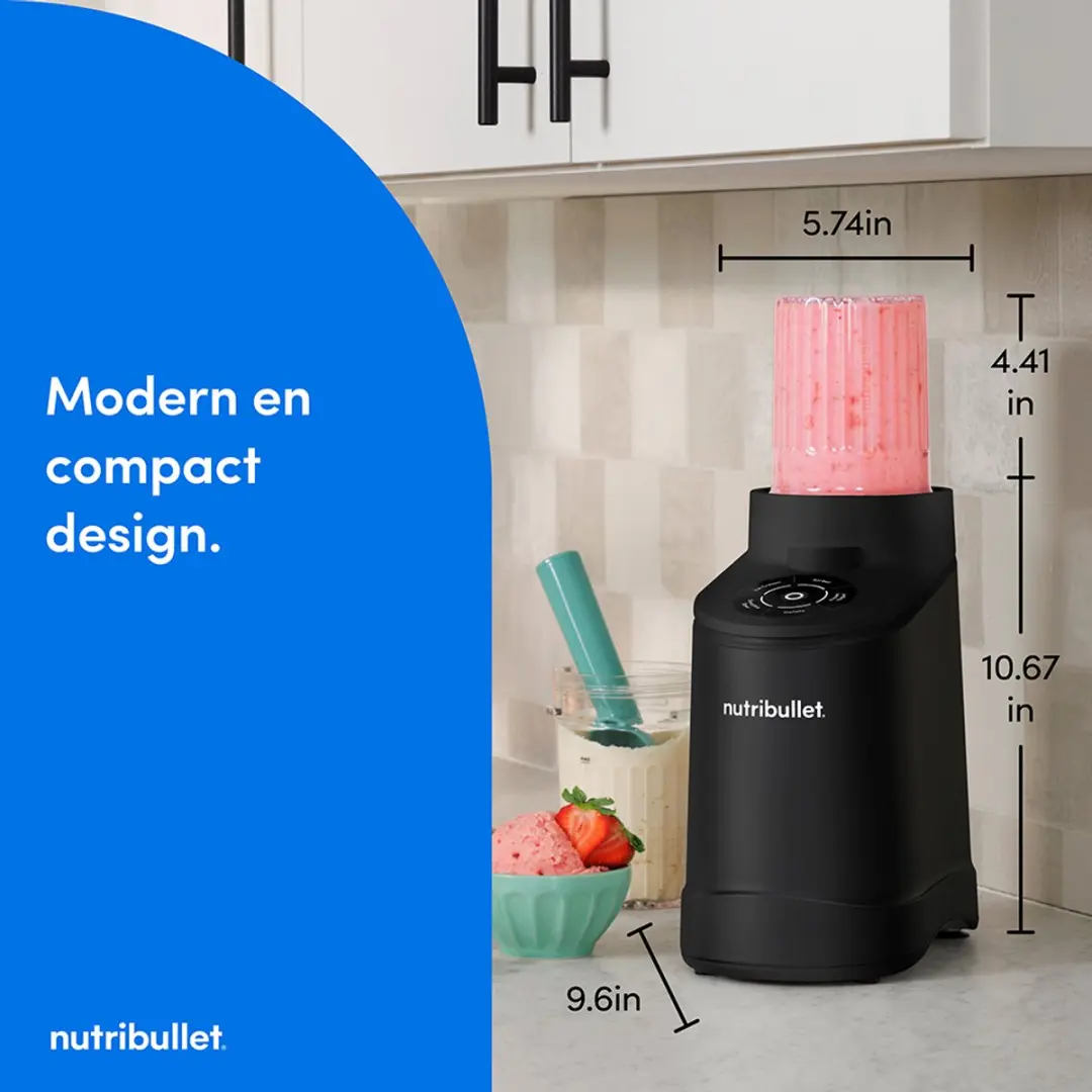 NutriBullet Chill IJsmachine 500W - Zwart - afbeelding 6 van 6