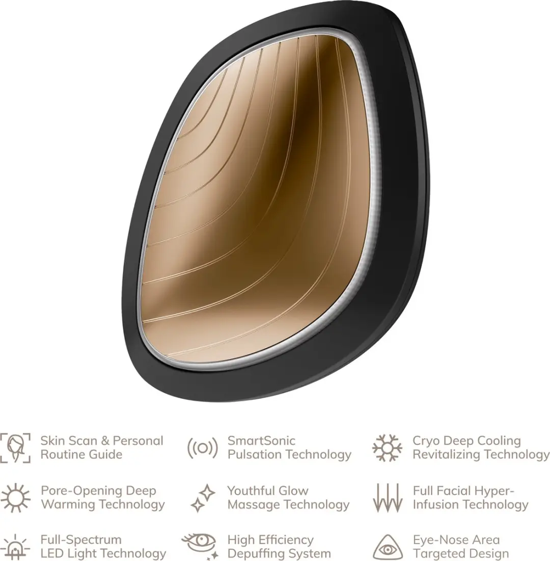 GESKE SmartAppGuided Sonic Warm & Koel Masker AP_GK000002GY01 - Grijs/Goud