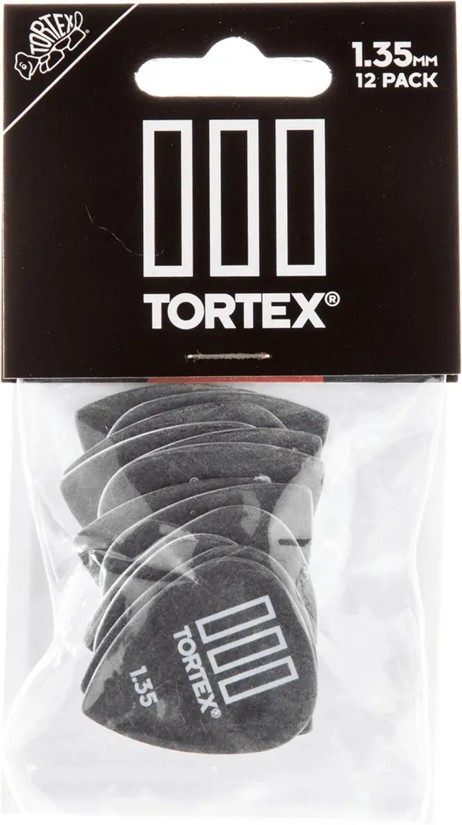 Dunlop Tortex III Plectrum 1.35mm