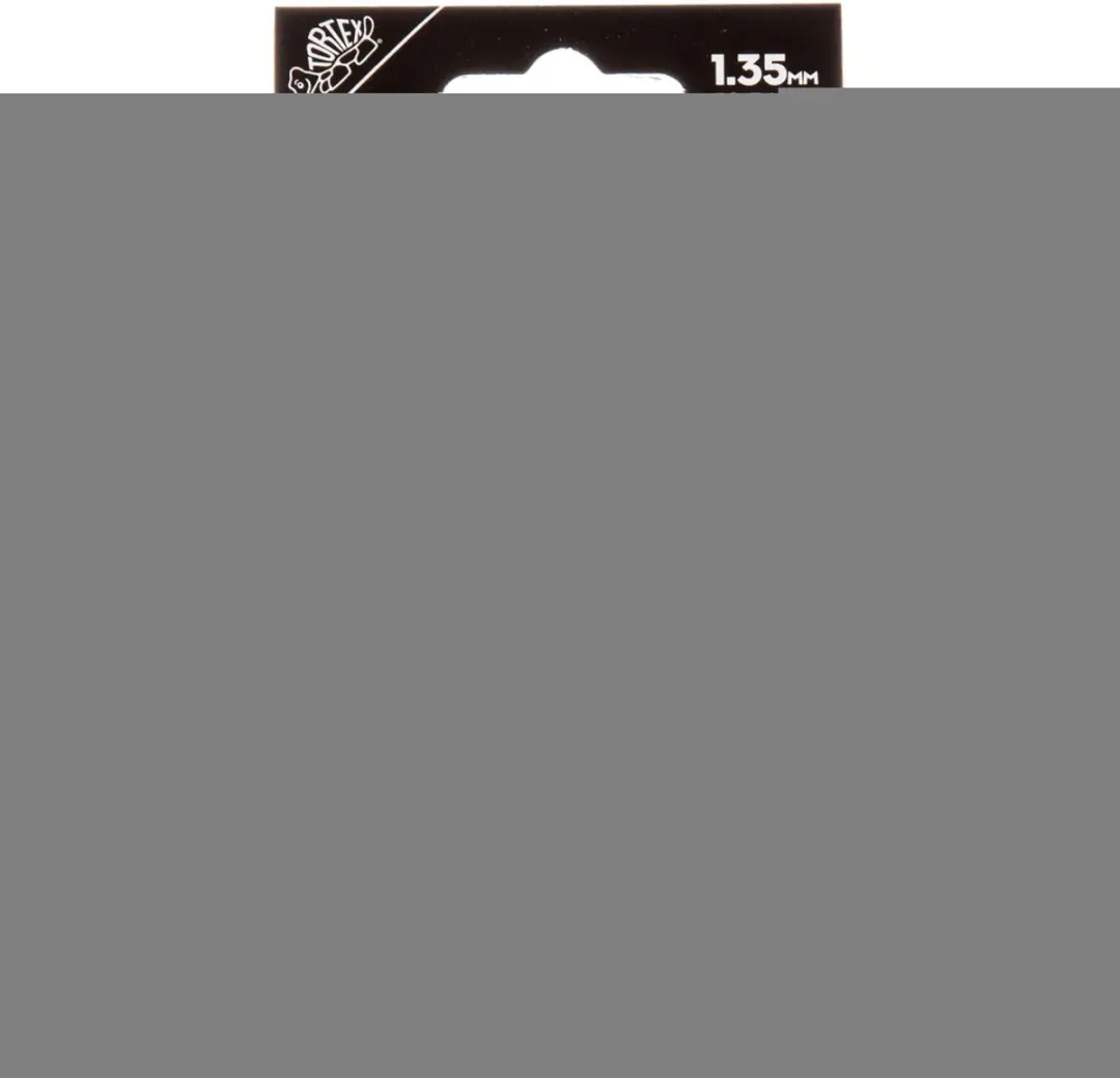 Dunlop Tortex III Plectrum 1.35mm - 12 Stuks - Zwart