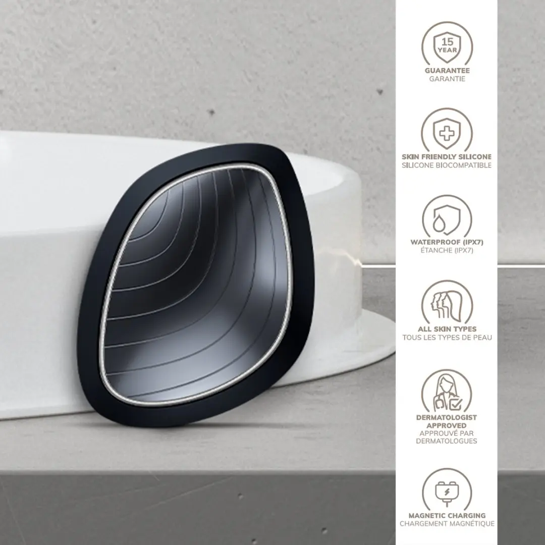 Geske SmartAppGuided Sonic Warm & Cool Mask GK000002BK01 - Zwart