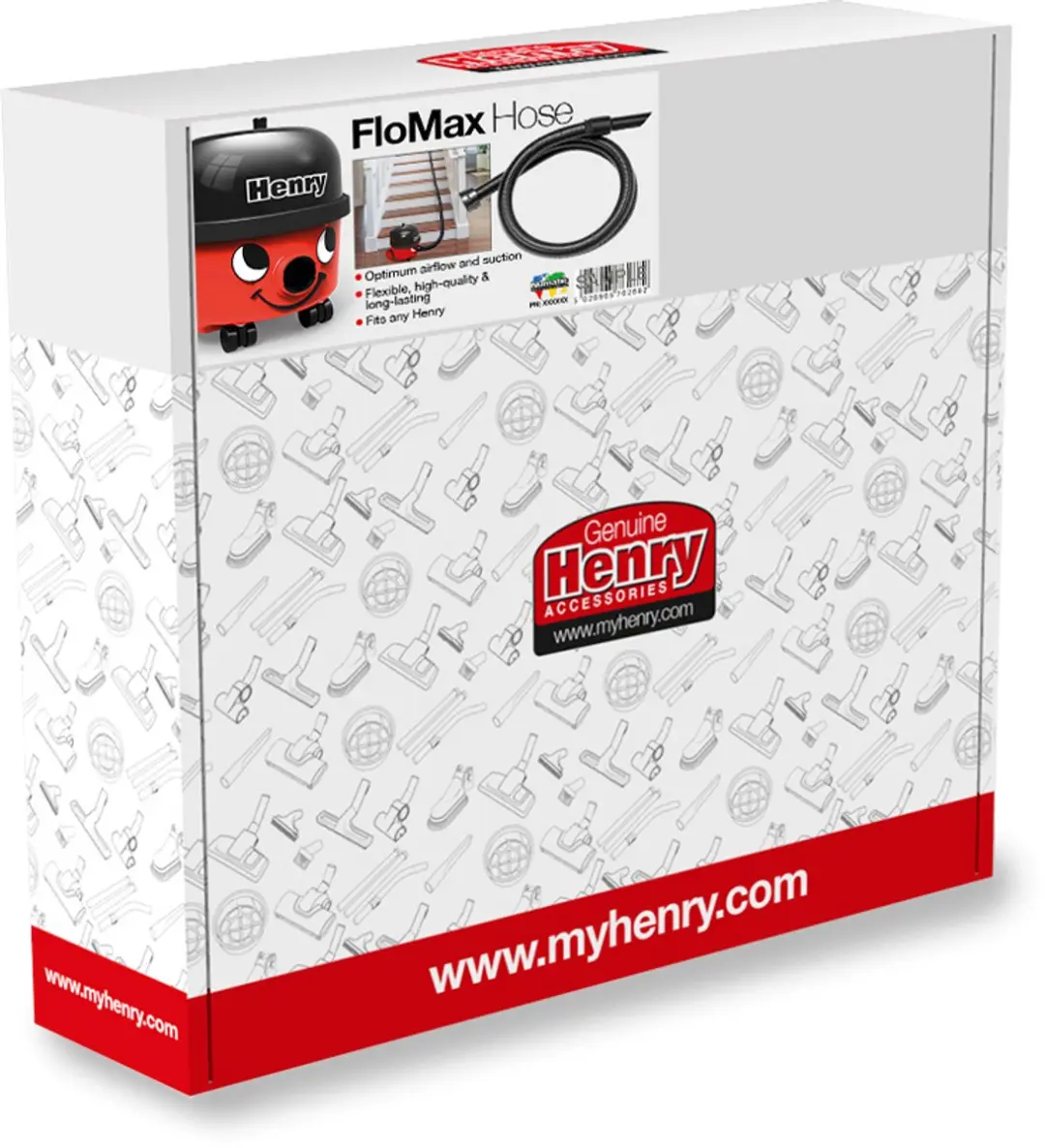 Numatic FlowMax NVA-FLOMAX B Stofzuigerslang 2.2m - Zwart