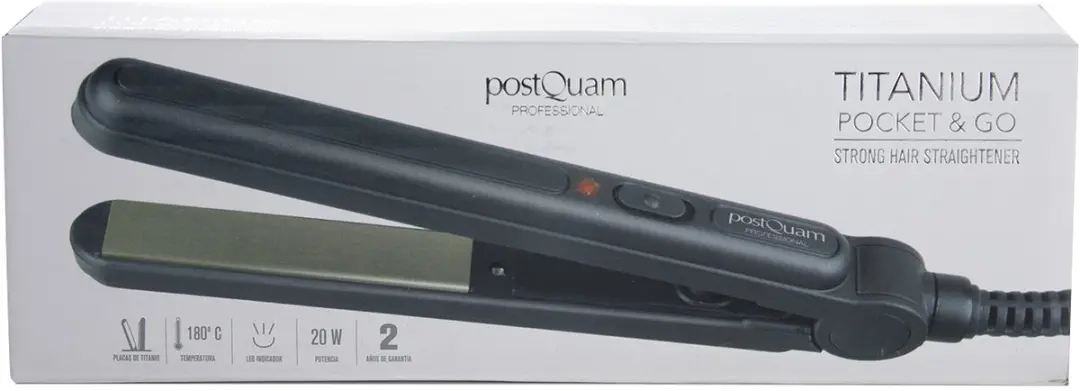 PostQuam PQPAE2007 Stijltang - 20W - 1,95m - Zwart