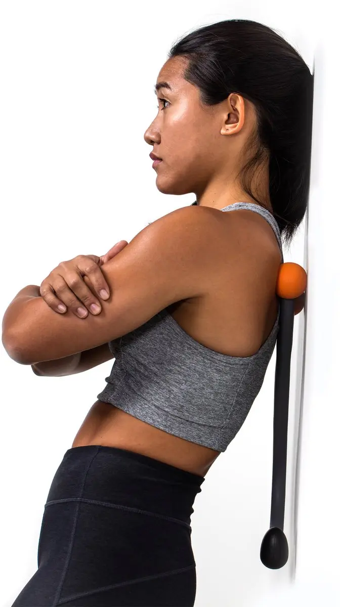 TriggerPoint AcuCurve Cane Massage Accessoire - Grijs/ Oranje - 3 Koppen