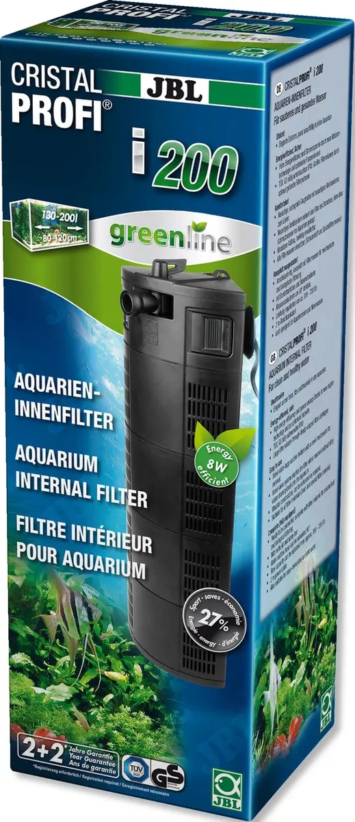 JBL CristalProfi i200 Greenline Binnenfilter 720 l/h