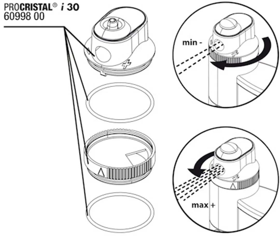 JBL ProCristal i30 Waterafvoer met Regulering