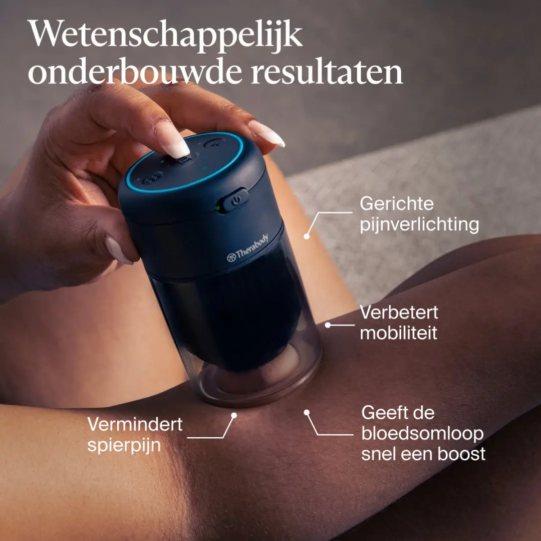 Therabody TheraCup 840295408781 Massagehulpmiddel - Warmte & Vibratie - 5 Stuks