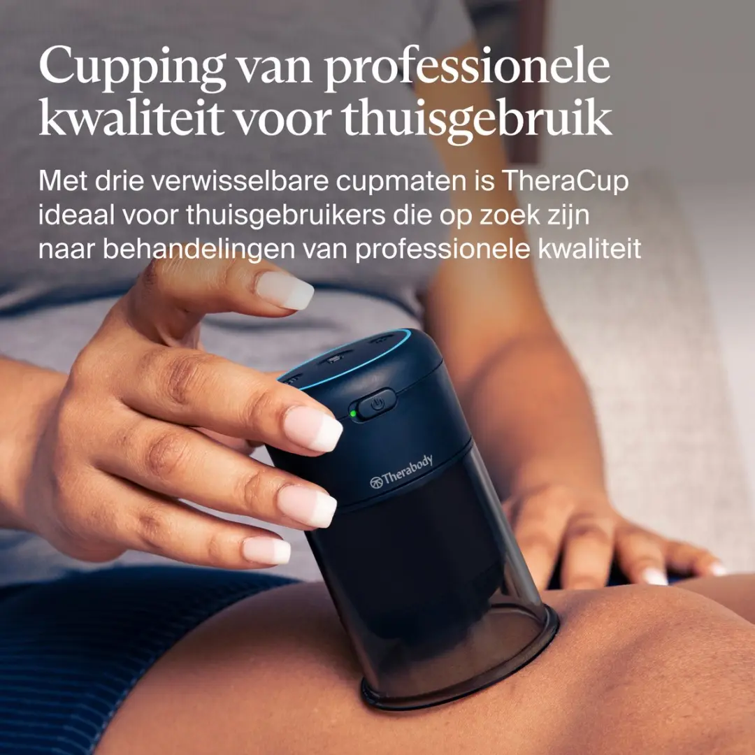 Therabody TheraCup 840295408781 Massagehulpmiddel - Warmte & Vibratie - 5 Stuks