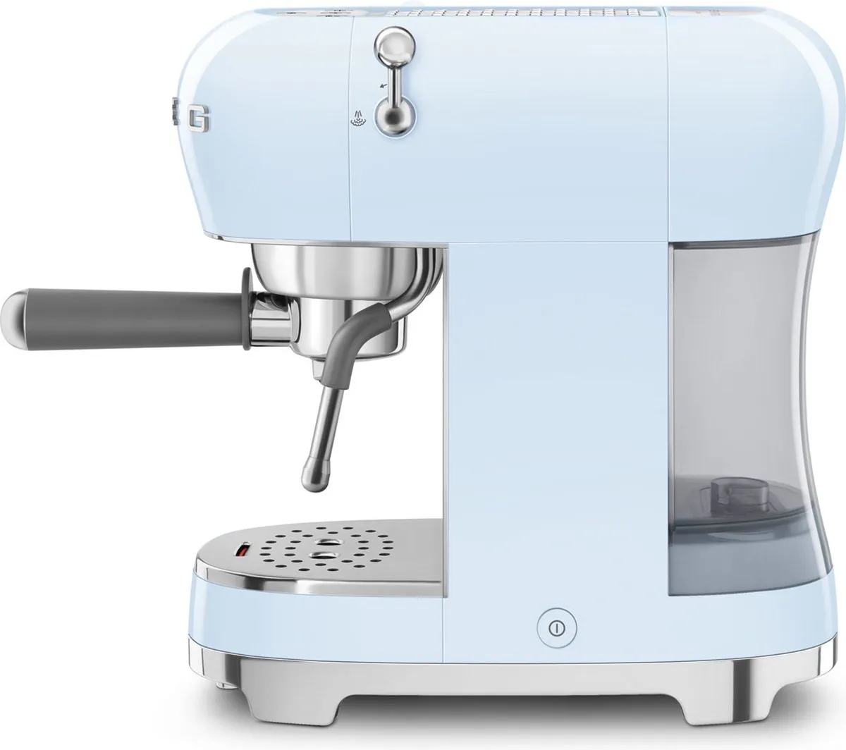 Smeg ECF02PBEU Handmatige Espressomachine - Pastelblauw