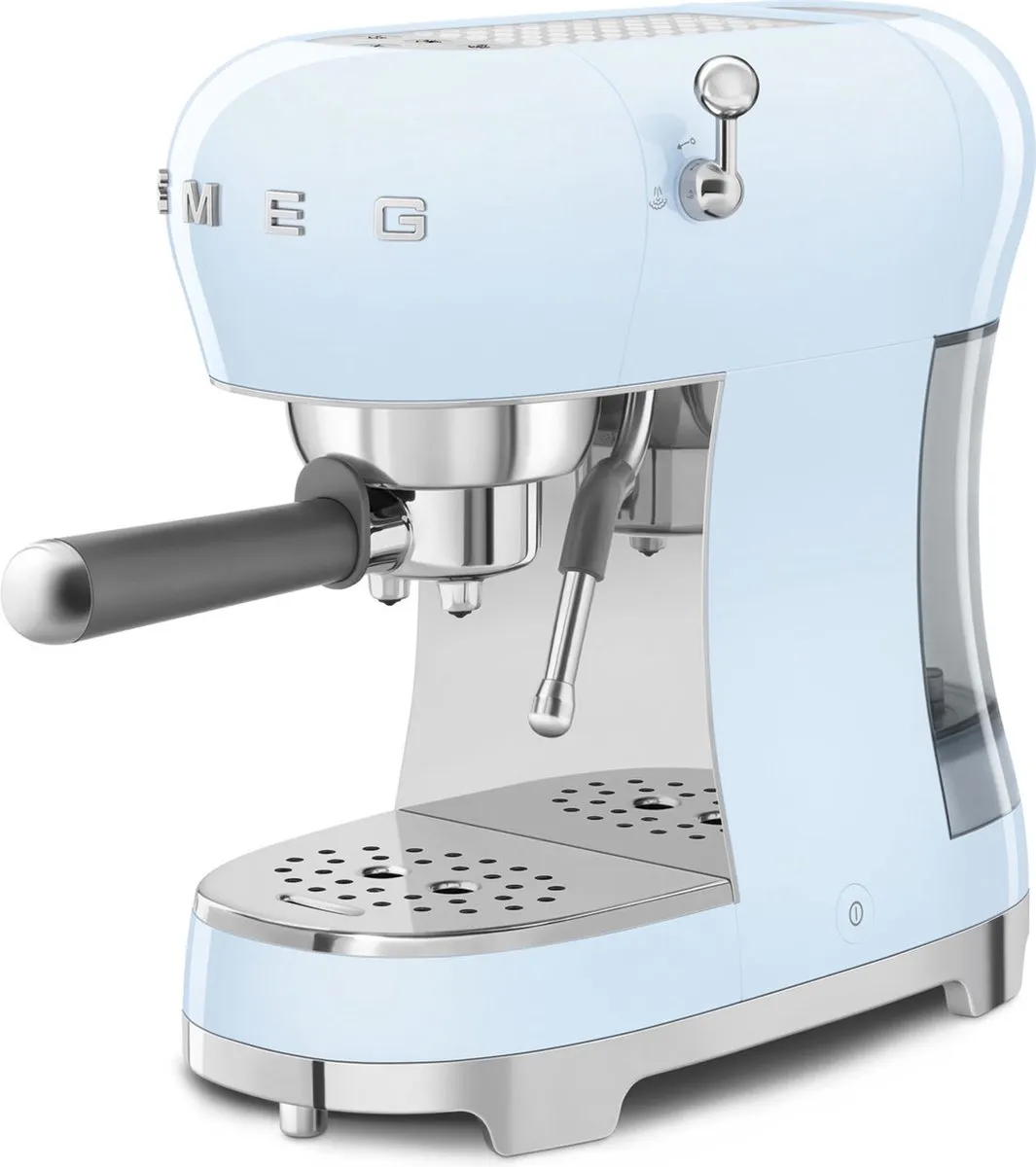 Smeg ECF02PBEU Handmatige Espressomachine - Pastelblauw