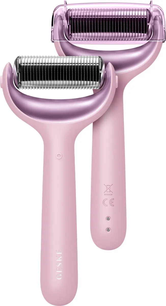 GESKE SmartAppGuided MicroNeedle Roller 8-in-1 - GK000043PK01 - Roze - afbeelding 6 van 6
