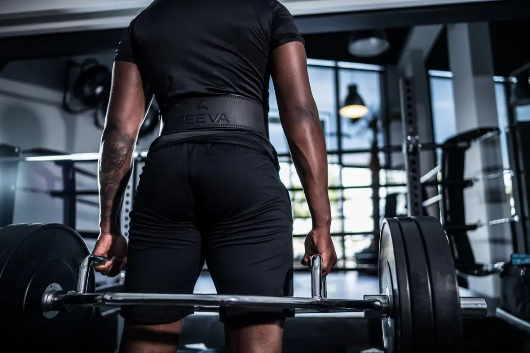Reeva Powerlift Lifting Belt XL - Zwart Leder