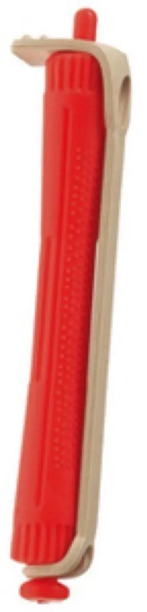 Sibel Permanent Rollers Long 12mm - Rood - 12 Stuks