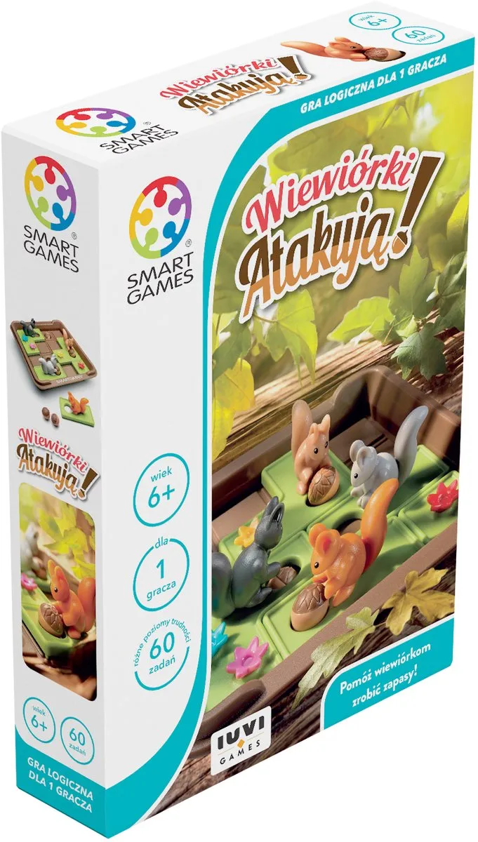 SmartGames Wiewiórki Atakują! Puzzelspel