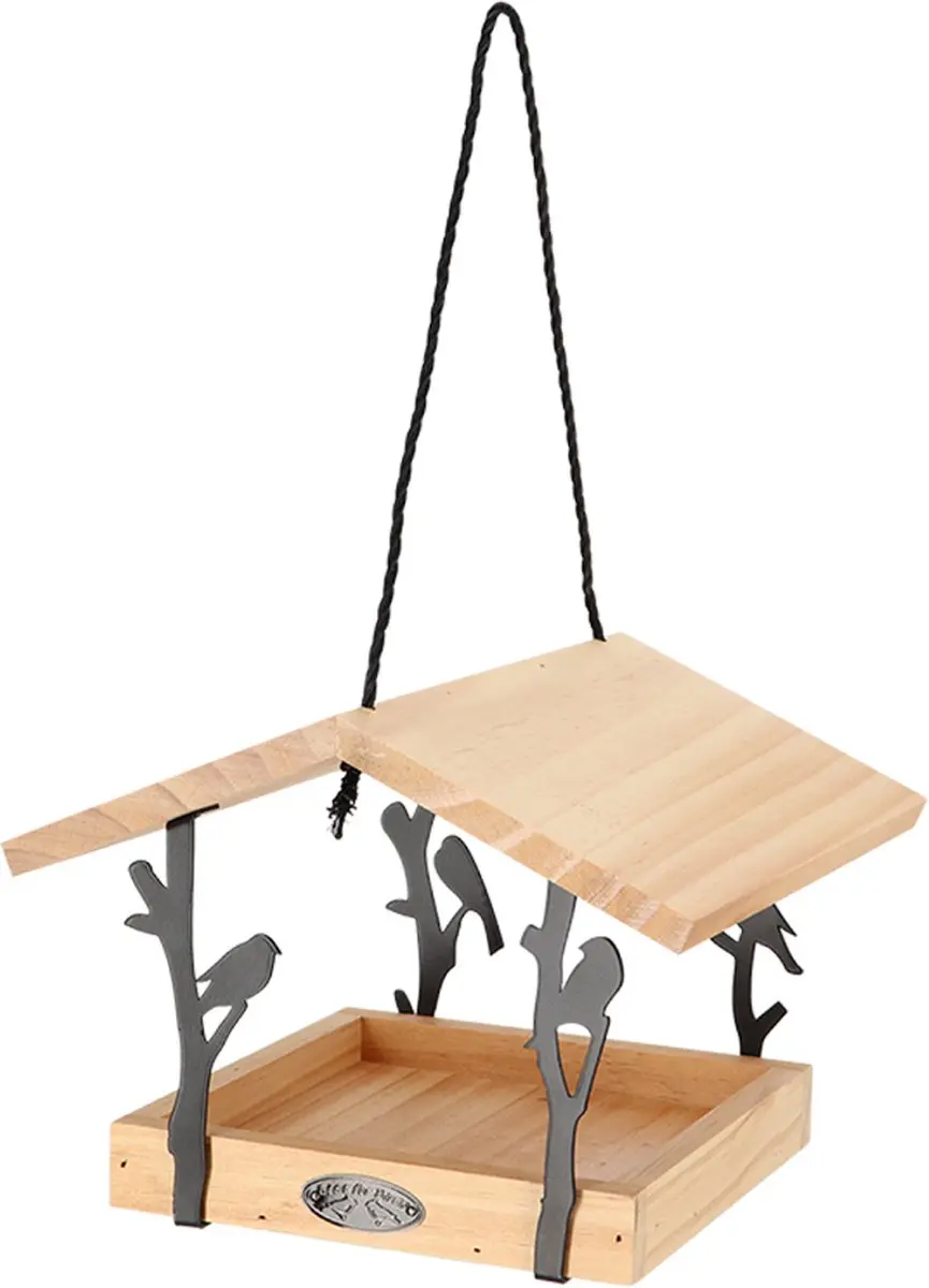 Esschert Design Hangende Voedertafel Tjiftjaf