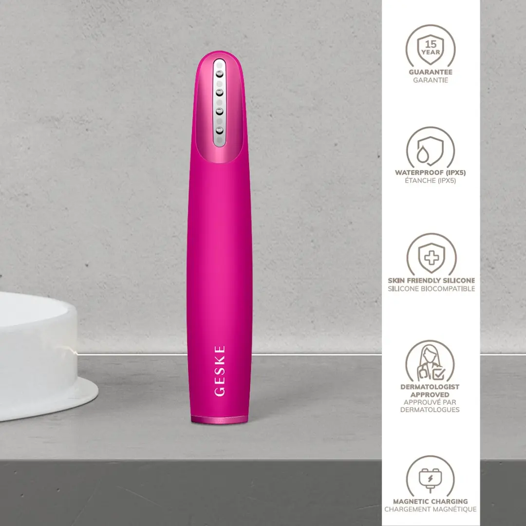 GESKE Skin Firming Wand GK000067MG01 - Microcurrent Gezichtsversteviger - Magenta - afbeelding 6 van 6