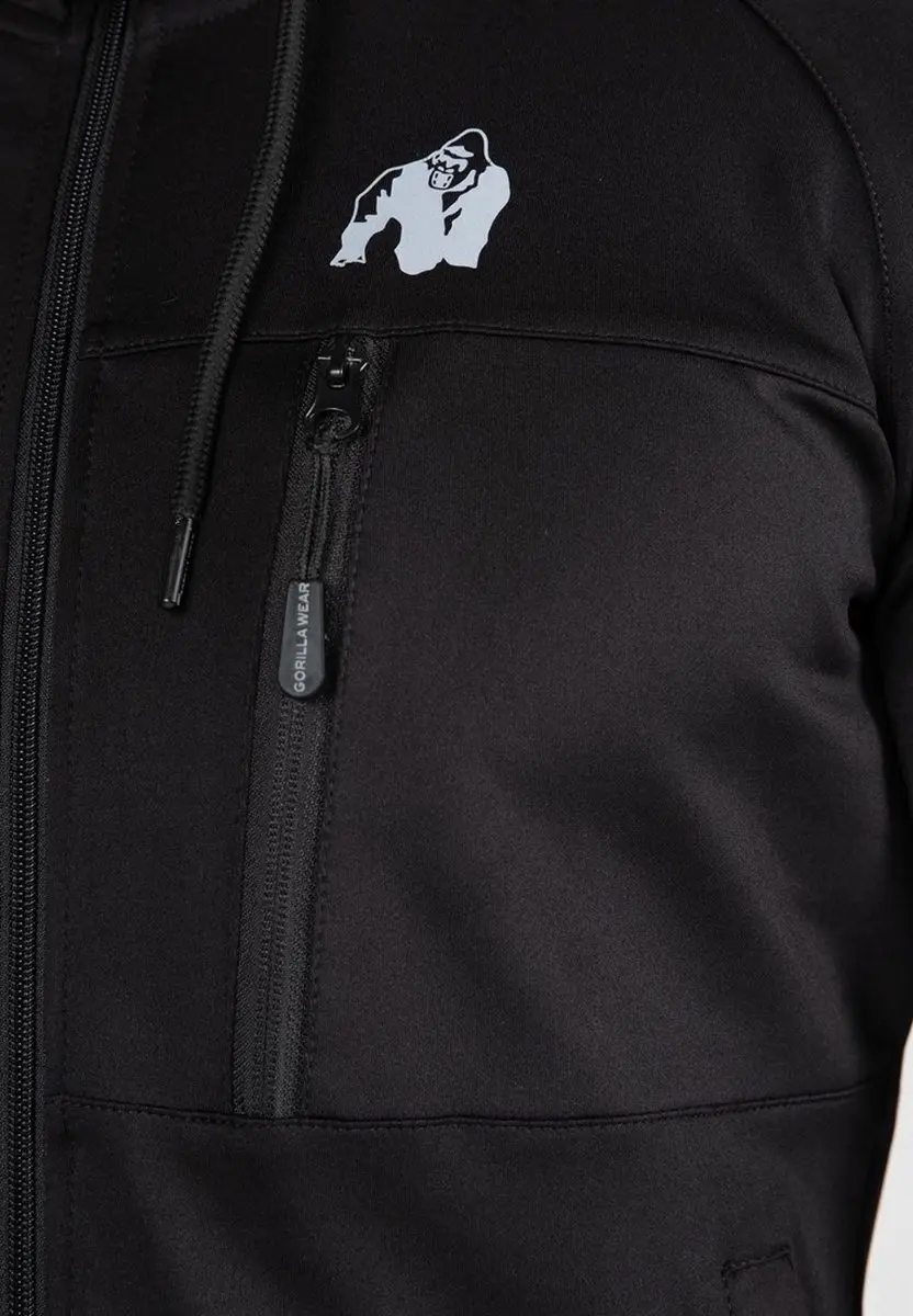 Gorilla Wear Scottsdale Trainingsjas - Zwart - 2XL
