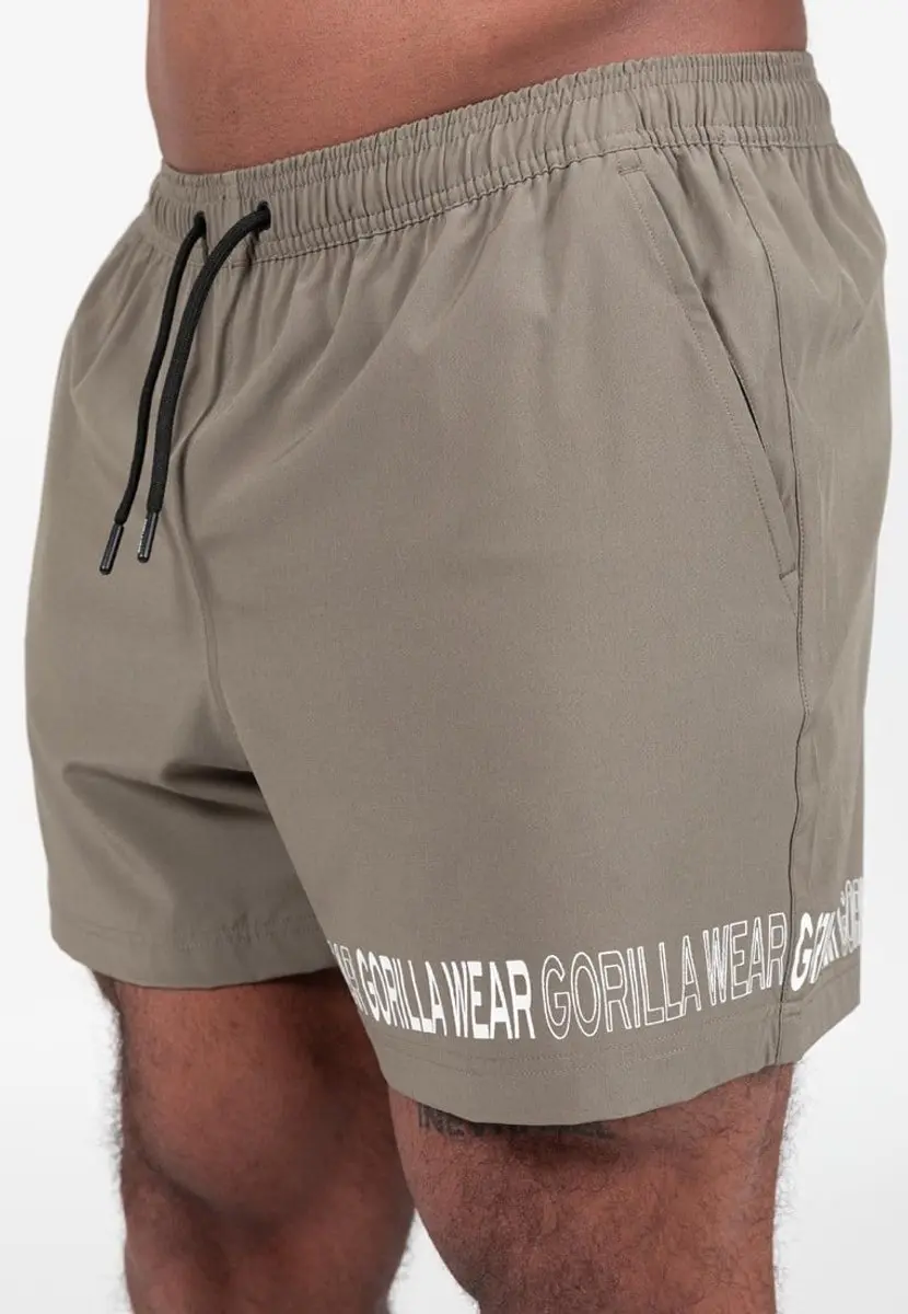 Gorilla Wear Otis Zwembroek Short Legergroen 3XL