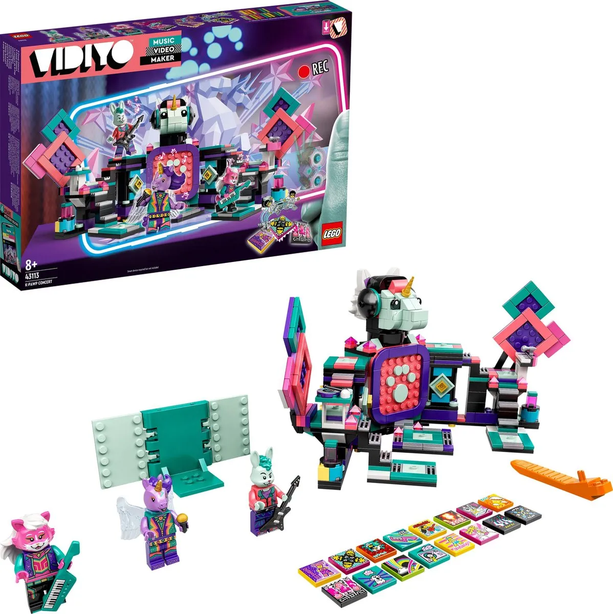 LEGO VIDIYO K-Pawp Concert 43113 - Multikleur