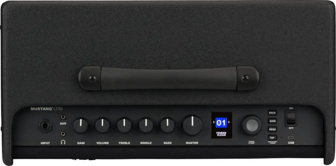 Fender Mustang LT50 Gitaarversterker 50W - Zwart