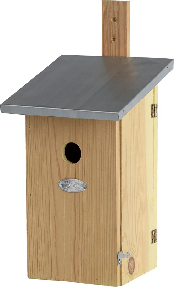 Esschert Design Observatie Vogelhuisje Houtkleur